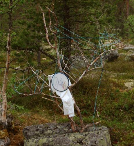 Textile Forest Installation 2  